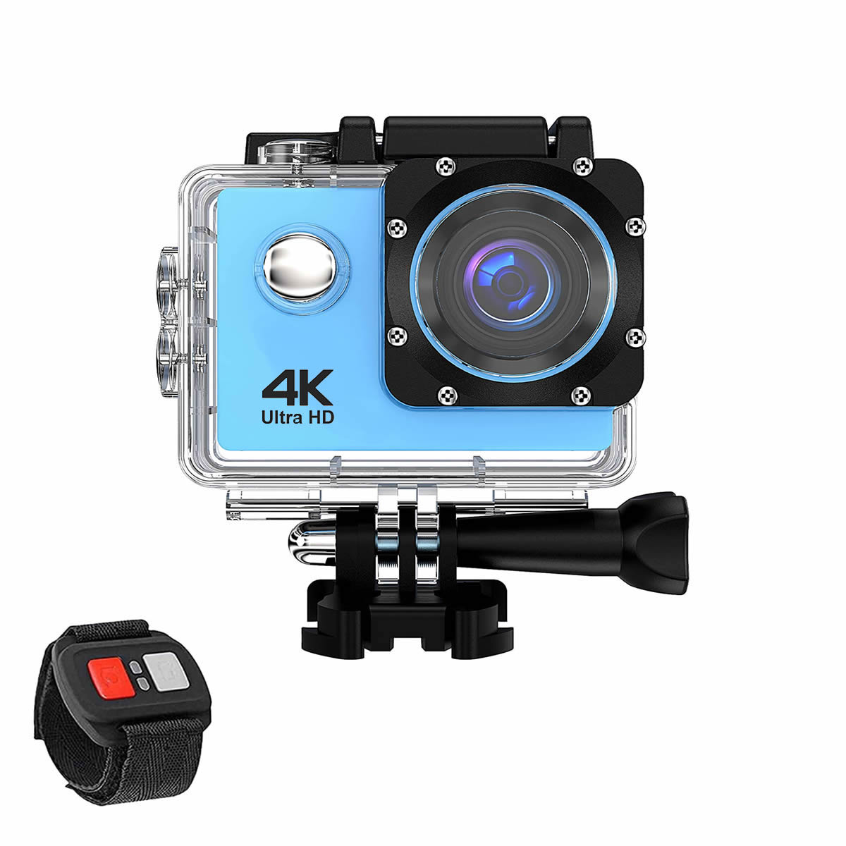 4K Waterproof All Digital UHD WiFi Camera + RF Remote And Accessories - stylishhomedecor2024.com