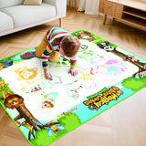 Magic Water Drawing Mat Extra Large Water Doodle Toy Set Painting Board Children Educational Toys Gift for Kids Multiple Size