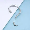 Vintage Snake Wrap Ear Hook Stainless Steel Earrings