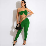 GUWU Mesh See Though One Shoulder Spaghetti Strap Sleeveless Women Jumpsuit  Summer Sexy Party Club Playsuit Overalls
