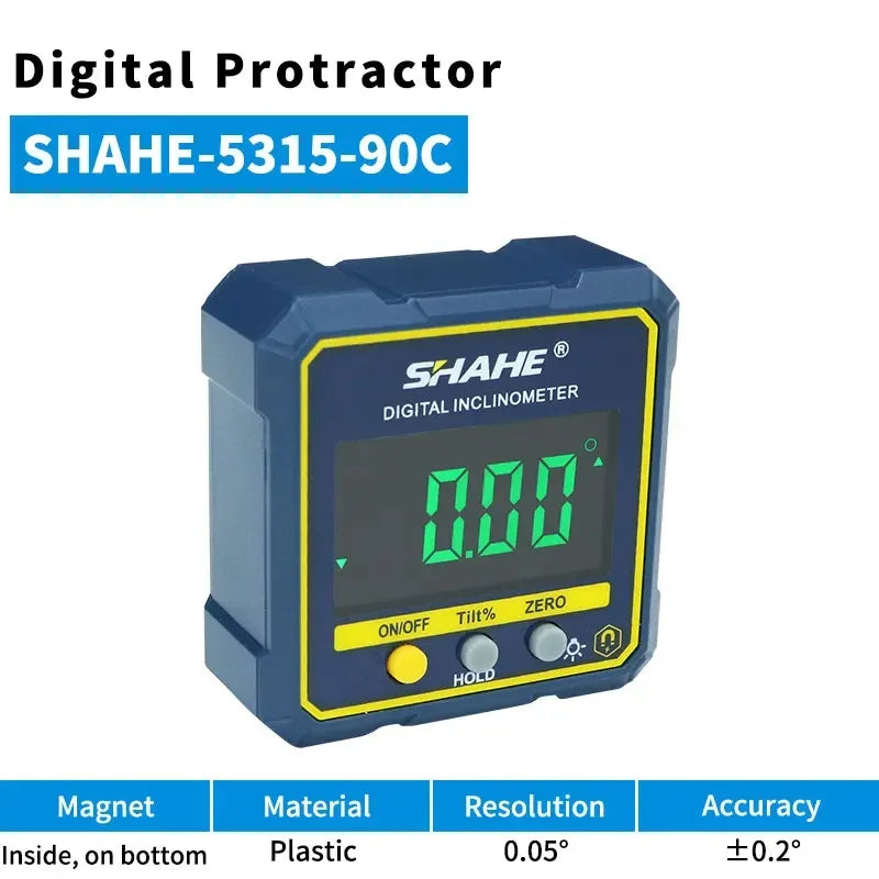 Magnetic Digital Electronic Level and Angle Finder Gauge Bevel Box Angle Measurement Tool