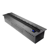 Water Vapor Fireplace Recessed Multicolour Realistic Atomized Flame 3D Electric Fireplace with Auto Water Control and Remote