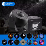 Night Light Galaxy Projector Starry Sky Projector 360° Rotate Planetarium Lamp for Kids Bedroom Valentines Day Gift Wedding Deco - stylishhomedecor2024.com