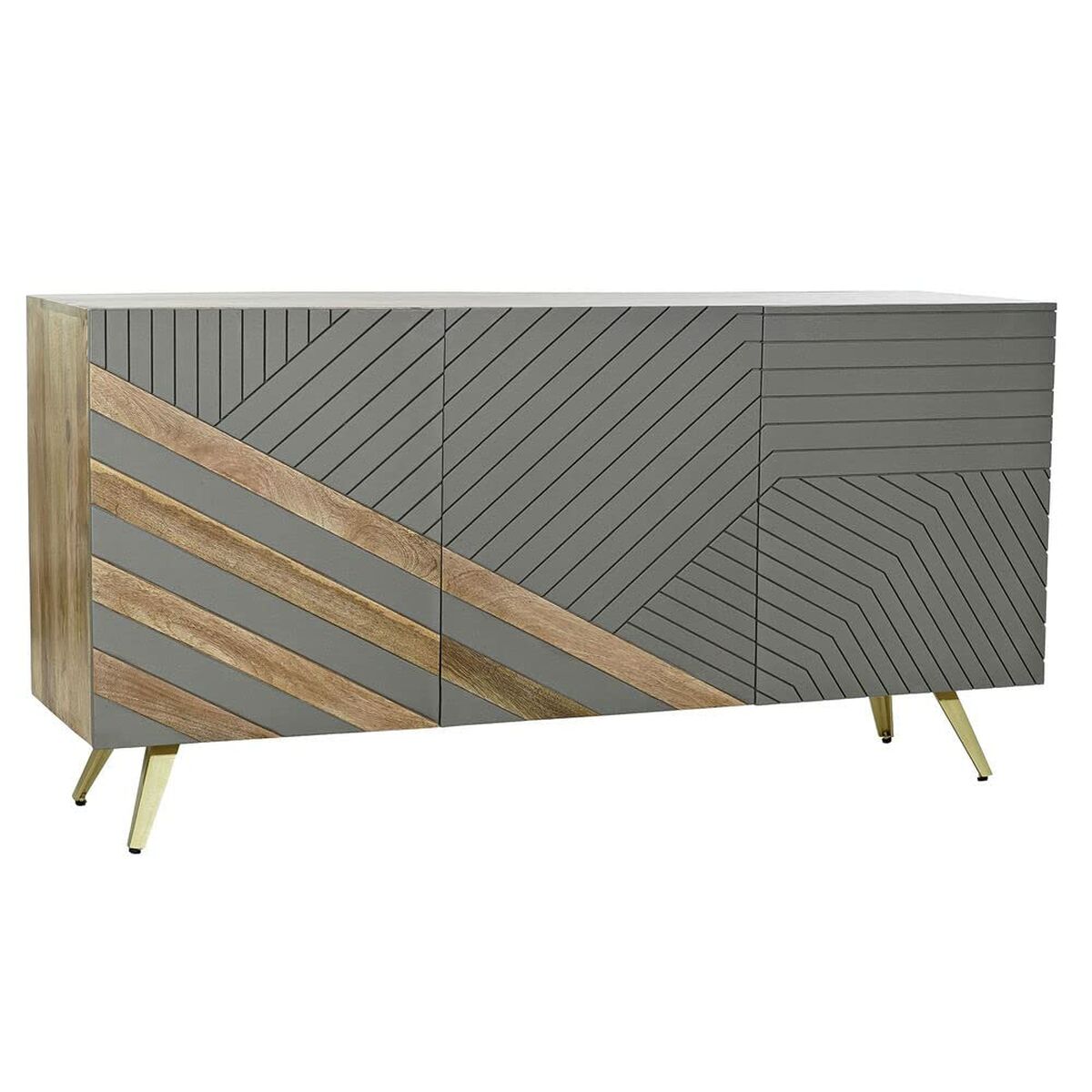 Sideboard DKD Home Decor Mango wood MDF Wood (145 x 41 x 74 cm) - stylishhomedecor2024.com