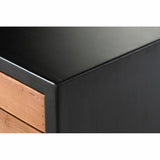 Chest of drawers DKD Home Decor Fir Natural Black Vintage (47 x 38 x - stylishhomedecor2024.com