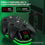 Controller Charger for Xbox Series/One-X/S/Elite with 2 X 4800 Mwh Rechargeable Battery Packs, Xbox Accessories for Xbox Controller Battery - stylishhomedecor2024.com