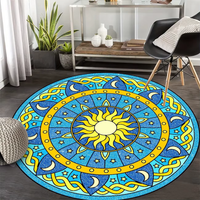 3D Carpet for Living Room round Carpets and Rugs Bedroom Decoration Carpet