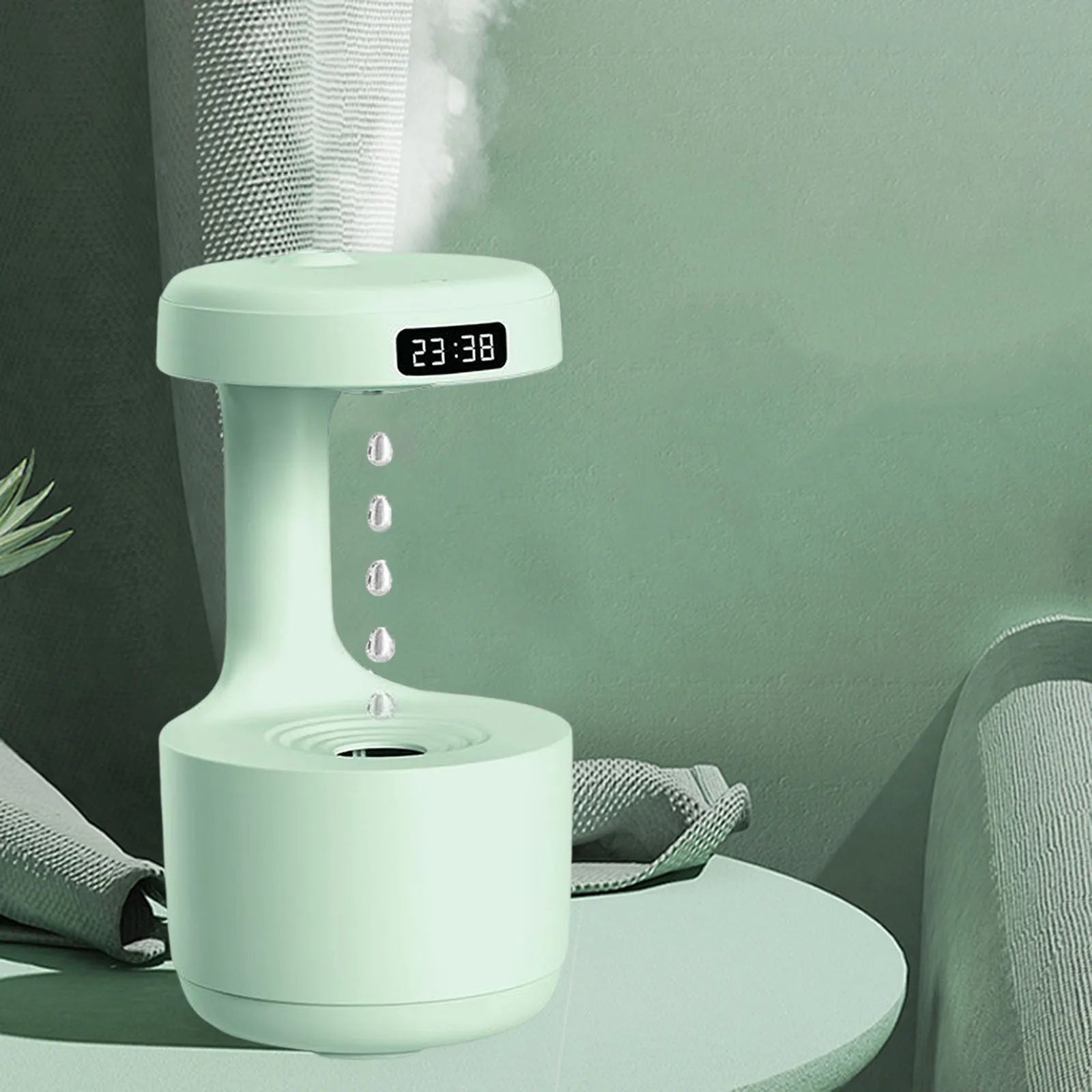 ble Humidifier Di300/ 800Ml anti Gravity Ultrasonic Bubffuser USB Mini Mist Sprayer Weightless Desktop Air Humidifier Purifier - stylishhomedecor2024.com