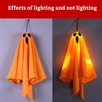 Halloween LED Glow Ghost Lights for Home Indoor Outdoor Hanging Decoration Haunted House Horror Props Bar Supplies 2024 New - stylishhomedecor2024.com