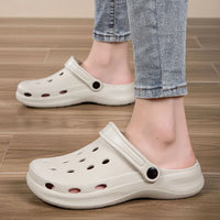 Summer Men Clogs Sandals Men'S and Women'S Leisure Slippers Beach Sandals Home Garden Shoes Outdoor Sandals plus Size 46 47 48