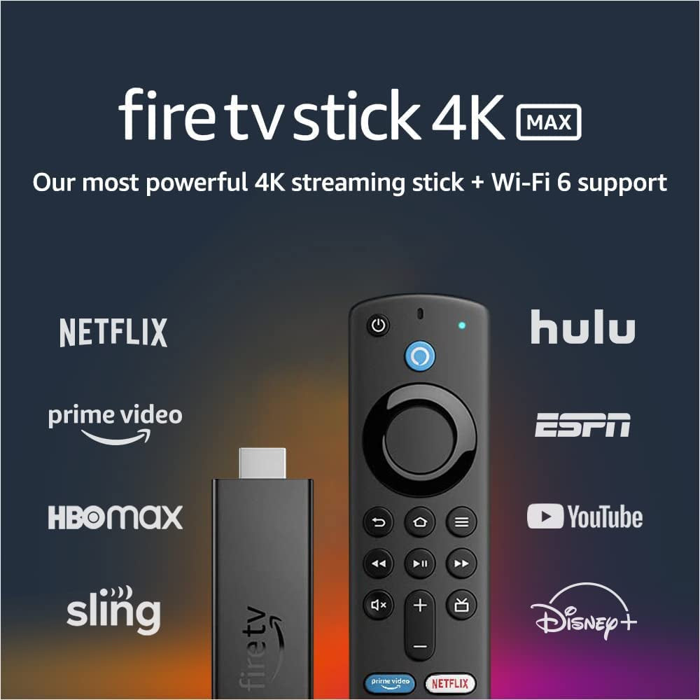 Introducing Fire TV Stick 4K Max Streaming Device, Wi-Fi 6, Alexa Voice Remote (Includes TV Controls) - stylishhomedecor2024.com