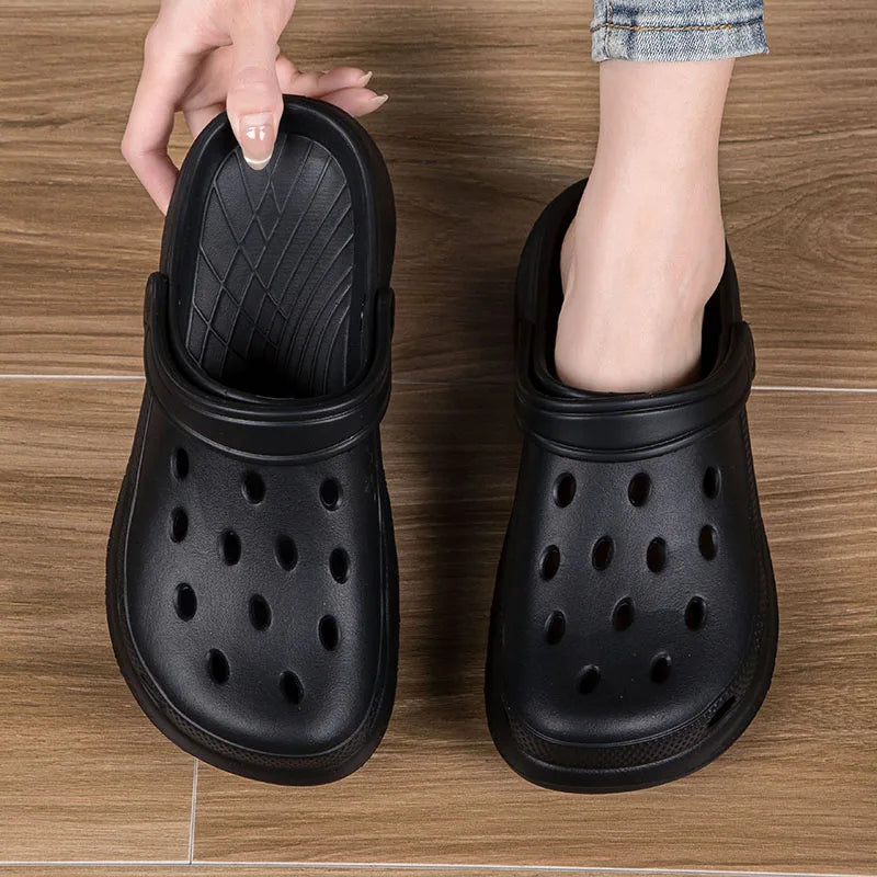 Summer Men Clogs Sandals Men'S and Women'S Leisure Slippers Beach Sandals Home Garden Shoes Outdoor Sandals plus Size 46 47 48
