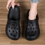 Summer Men Clogs Sandals Men'S and Women'S Leisure Slippers Beach Sandals Home Garden Shoes Outdoor Sandals plus Size 46 47 48