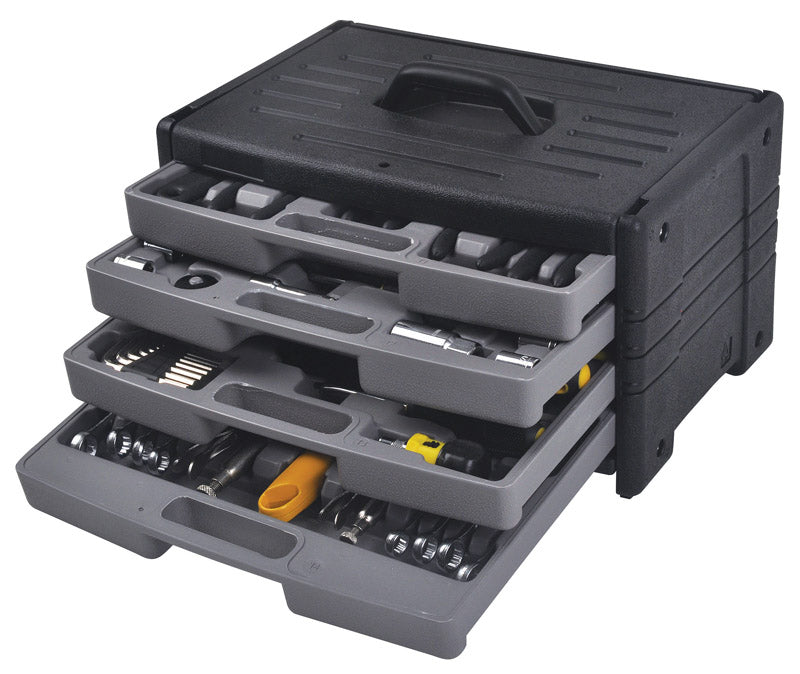 Steel Grip 2636611 99 Piece Multi-Tool Set, Black & Red - stylishhomedecor2024.com