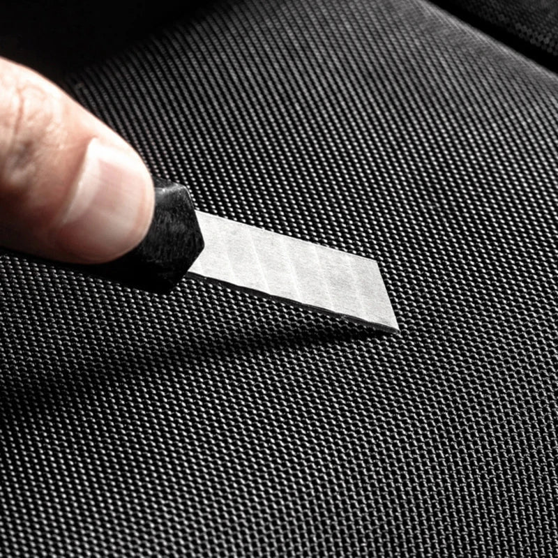 Adjustable strap being worn over chest