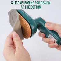 Compact handheld steamer for quick wrinkle removal