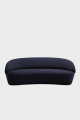 Contemporary green couch with Camira fabric