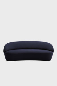 Contemporary green couch with Camira fabric