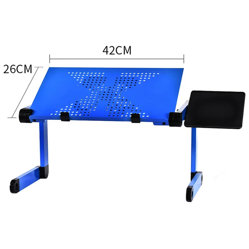 Cooling stand for laptops with aluminum design