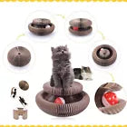 Foldable cat toy used as climbing tunnel