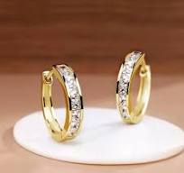 Huitan Classic Design Women Hoop Earrings