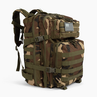 Tactical 45L Molle Rucksack Backpack - stylishhomedecor2024.com