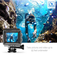 4K Waterproof All Digital UHD WiFi Camera + RF Remote And Accessories - stylishhomedecor2024.com