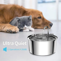 Large 3L capacity automatic water bowl with gauge