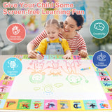 Montessori-inspired water painting board for toddlers