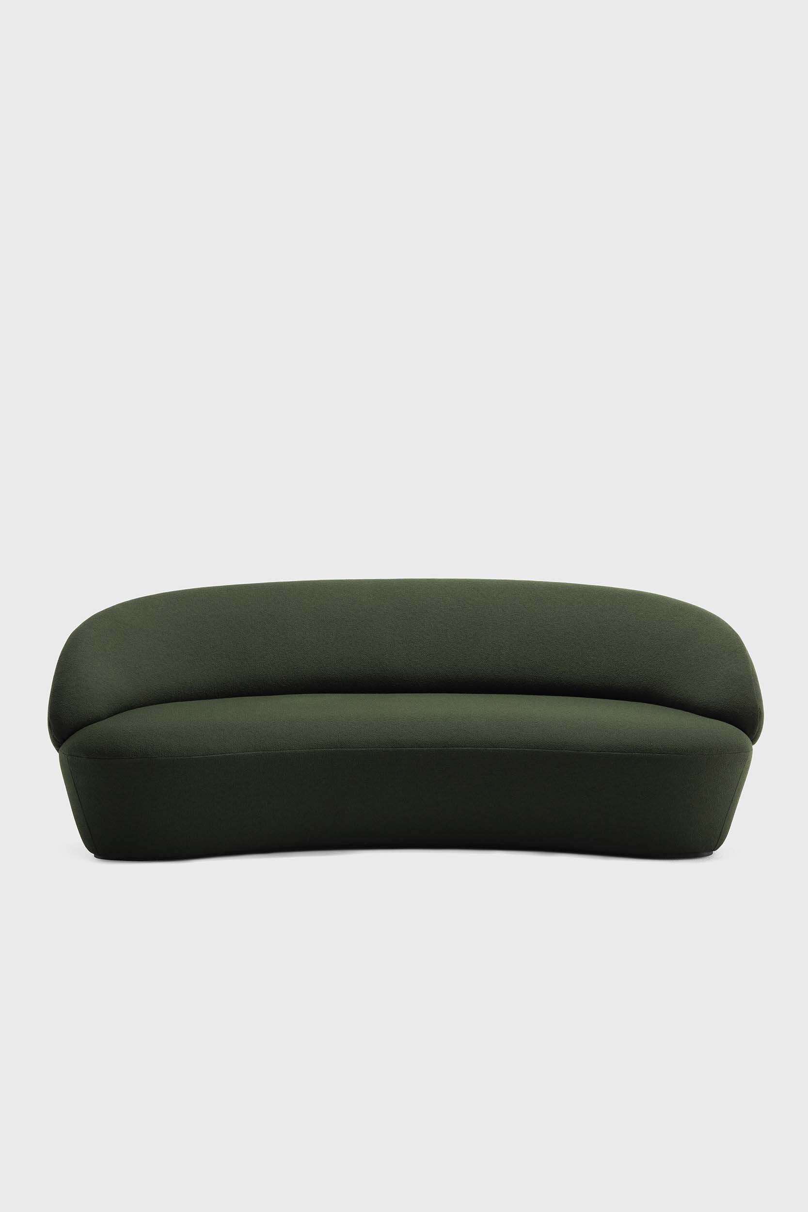Naive sofa as statement piece in stylish home
