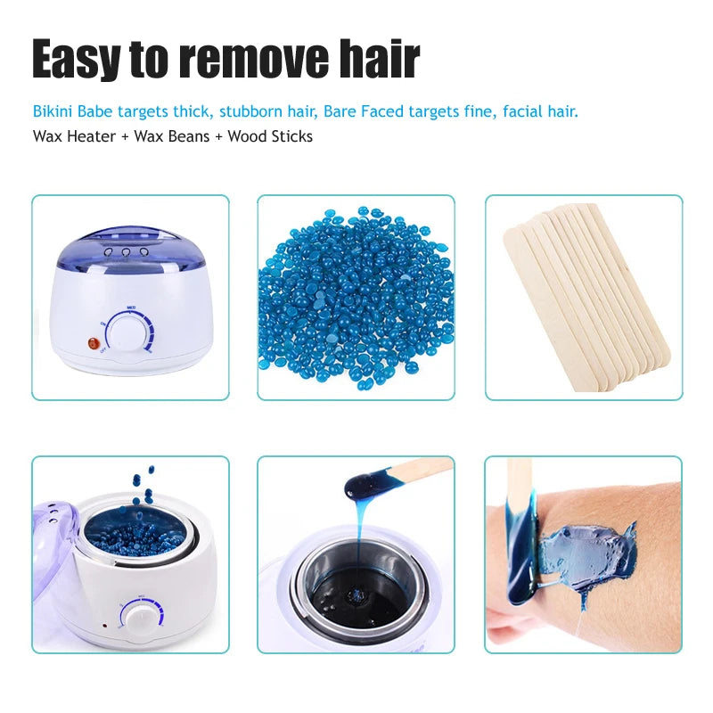 Paraffin wax warmer for depilation treatments