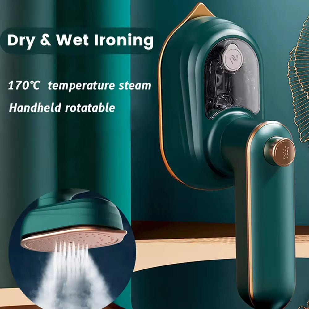 Portable iron for home and travel use