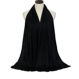 Modal Cotton Jersey Hijab Scarf – Soft, Stretchy, and Breathable Long Shawl