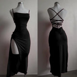 High-Sensibility Halter-strap Summer Dress – “Spice Girl” Hip A-Line