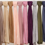 Modal Cotton Jersey Hijab Scarf – Soft, Stretchy, and Breathable Long Shawl