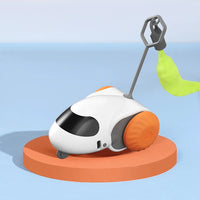 Remote Smart Cat Toys Remote Control Interactive Cat Car Toy USB
