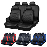 All-Season Quilted PU Leather Car Seat Cover – Universal Fit