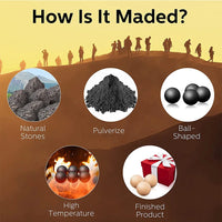 Face Oil Absorbing Roller Natural Volcanic Stone Massage Body Stick