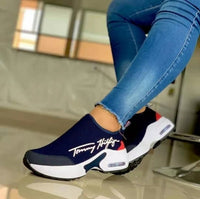 Casual Breathable Wedges Ladies Walking Sneakers Flat Women Shoes - stylishhomedecor2024.com