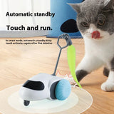Remote Smart Cat Toys Remote Control Interactive Cat Car Toy USB