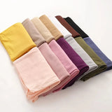 Modal Cotton Jersey Hijab Scarf – Soft, Stretchy, and Breathable Long Shawl