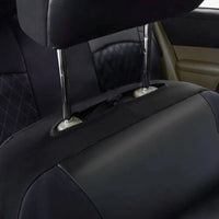 All-Season Quilted PU Leather Car Seat Cover – Universal Fit