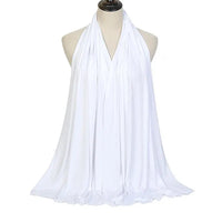 Modal Cotton Jersey Hijab Scarf – Soft, Stretchy, and Breathable Long Shawl