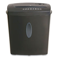 Universal 8-Sheet Cross-Cut Shredder – Black - stylishhomedecor2024.com