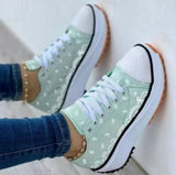 2022 Pattern Canvas Women Sneakers Casual Sport Shoes - stylishhomedecor2024.com