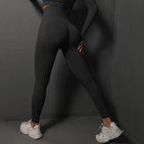 Seamless Gym Leggings Women Yoga Pants Sexy High Waist Booty Lifting