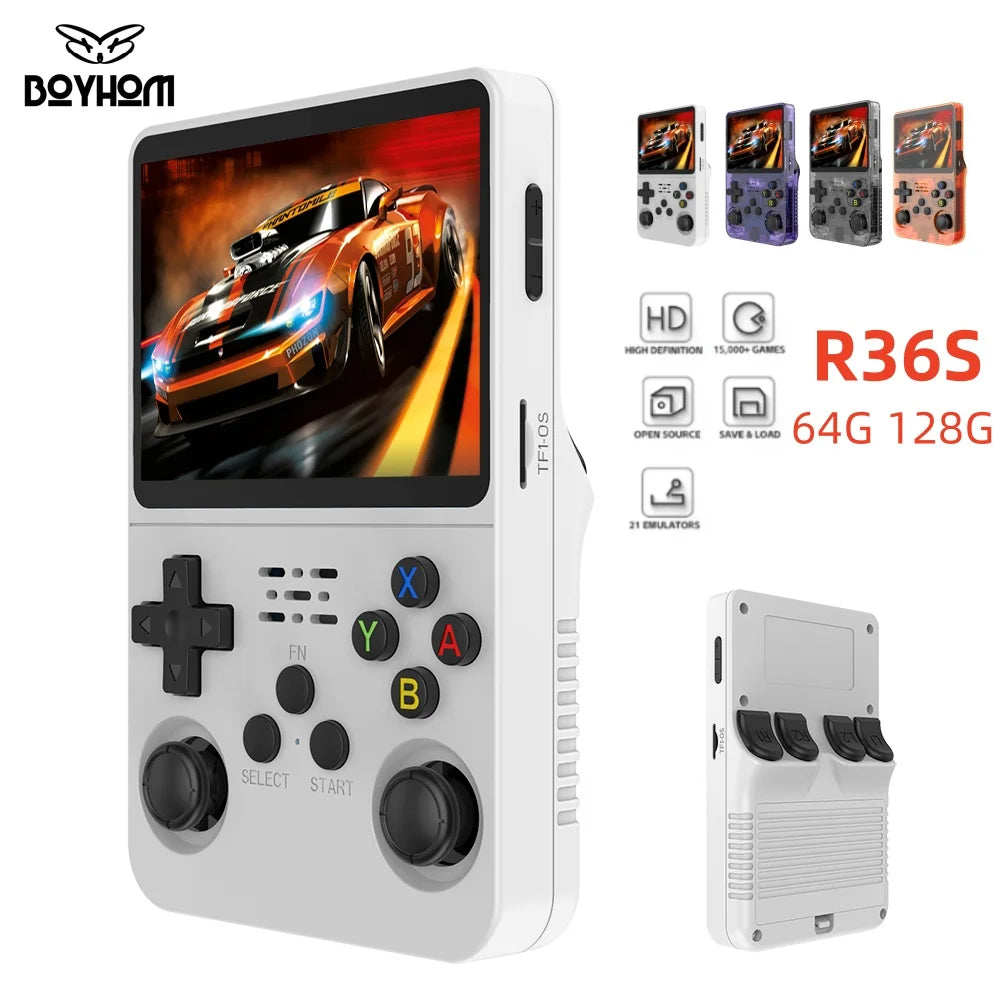 Open Source R36S Retro Handheld Video Game Console Linux System 3.5