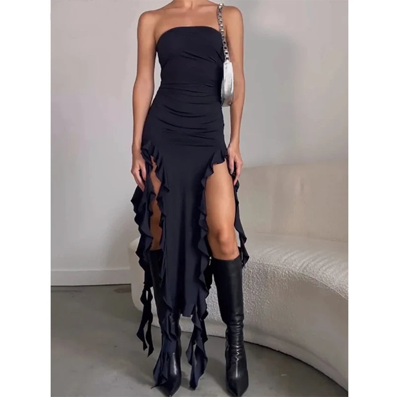 Summer New Sexy Hot Girl One-shoulder Jellyfish Style Fungus Sexy - stylishhomedecor2024.com