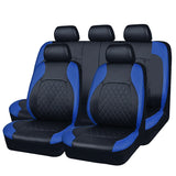 All-Season Quilted PU Leather Car Seat Cover – Universal Fit