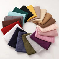 Modal Cotton Jersey Hijab Scarf – Soft, Stretchy, and Breathable Long Shawl